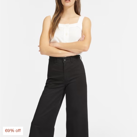 SOLD Everlane wide leg crop pants - Picture 2 of 12